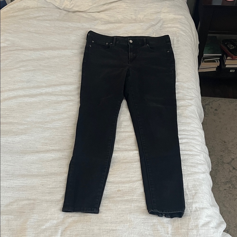 American Eagle Black Women's Hi-Rise Jegging size 14L